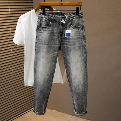 Men's Plus Size Midweight Denim Jeans - Casual Fashion