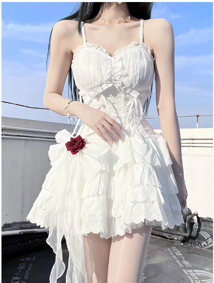 Cute Fairy Ballet Lolita Girl Costume Outfit