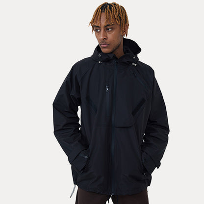 American Street Casual Coat & Sportswear Outfit