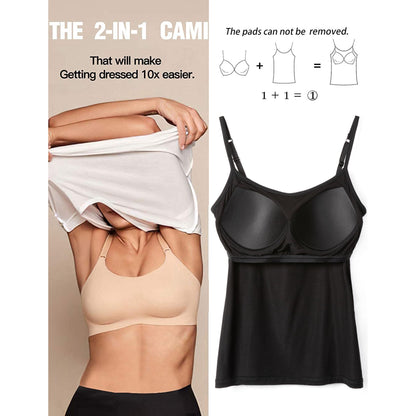 Women's V-neck Soft Breathable Padded Sling Top