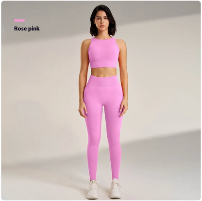 Women's Yoga Workout Outfit Set