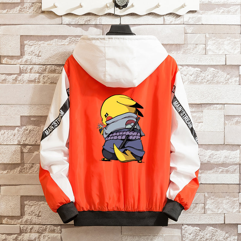 Hooded Jacket for Men - Stylish Spring/Fall Wear