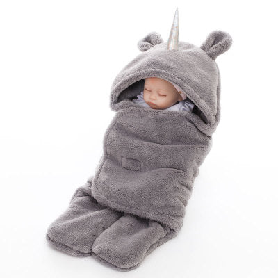 Unicorn Baby Blanket and Swaddle Wrap