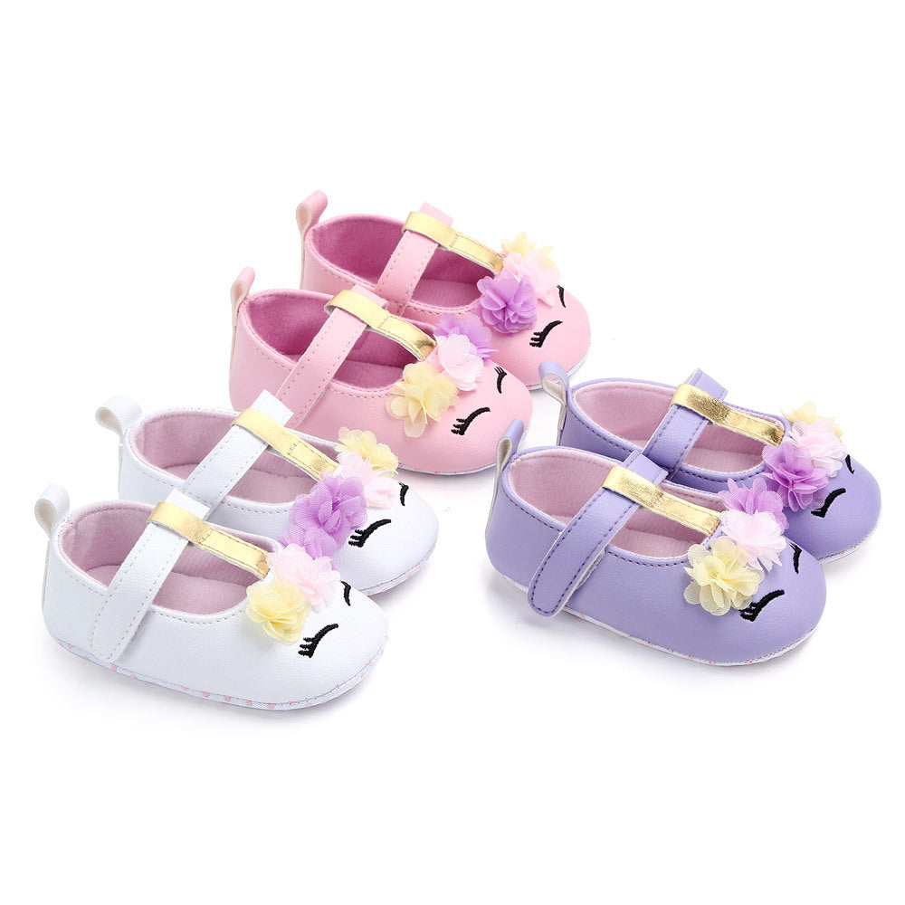 Cartoon Baby Princess Soft Sole Non-Slip Toddler Shoes