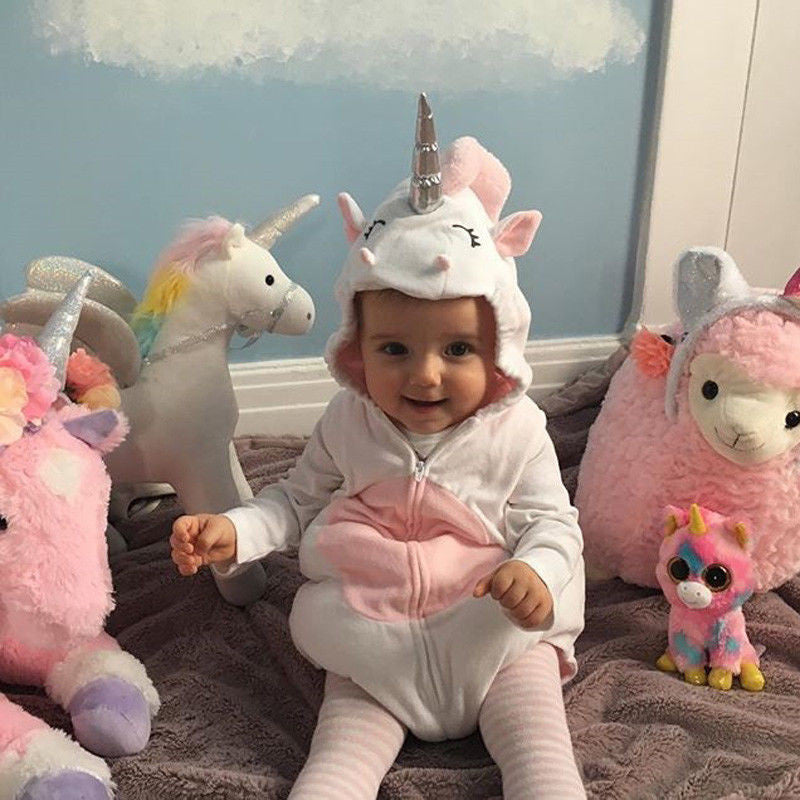 Cute Unicorn Baby Romper - Infant Clothing Outfit