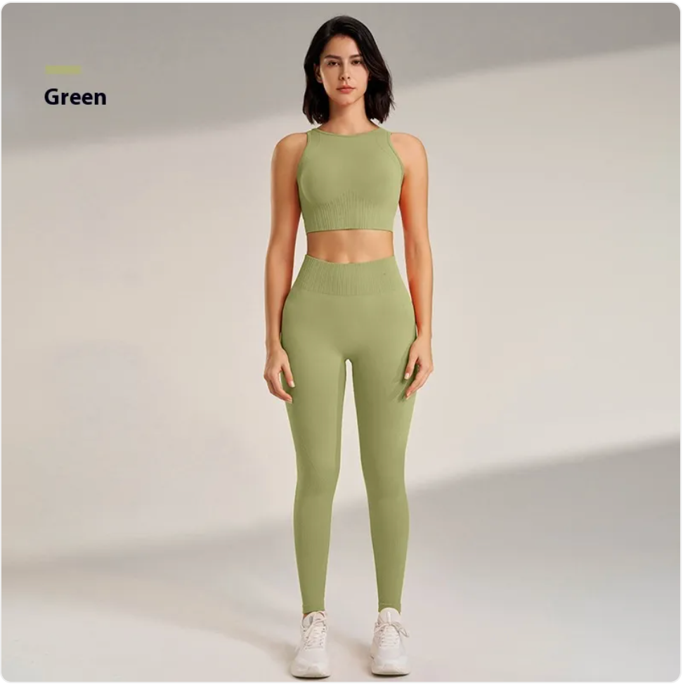 Women's Yoga Workout Outfit Set