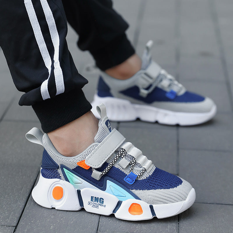 Boys' Breathable Soft Sole Casual Sports Shoes