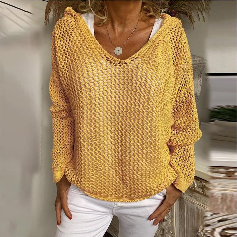 2022 Amazon Hot Knit Sun Protection Hoodie Sweater