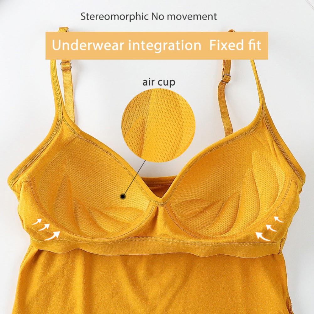 Women's V-neck Soft Breathable Padded Sling Top