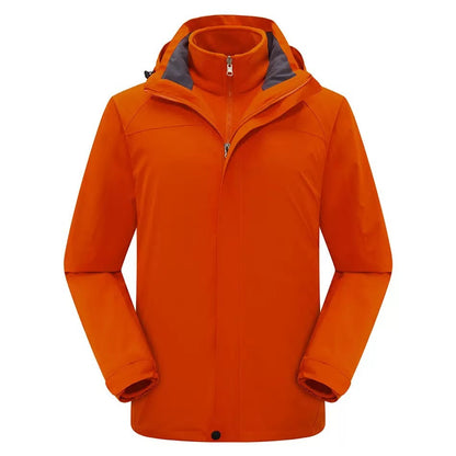 Outdoor 2-Piece Windbreaker Set with Detachable Lining