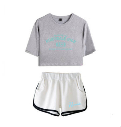 Riverdale Women's Cropped Casual Outfit Set