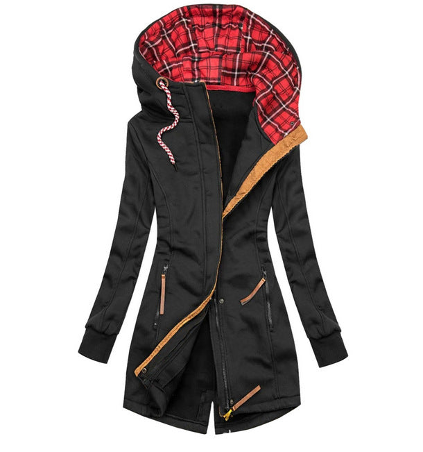 Plus Size Thick Casual Women's Autumn Winter Jacket