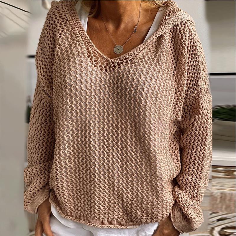 2022 Amazon Hot Knit Sun Protection Hoodie Sweater