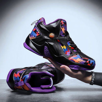 Lightweight High-Top Men's Versatile Basketball Shoes
