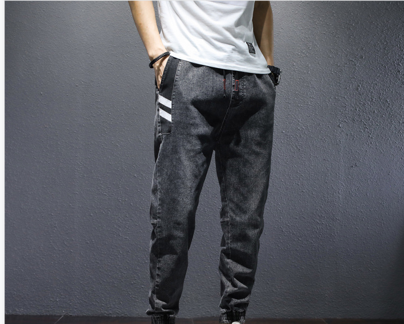 Men's Casual Long Trousers for Workwear and Footwear