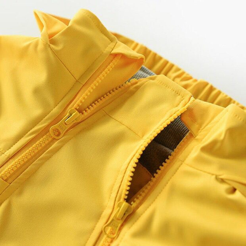 Kids' Spring Autumn Jacket, Windproof and Waterproof