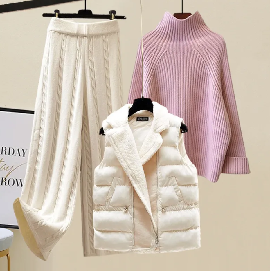 Women's Cozy 4-Piece Outfit Set