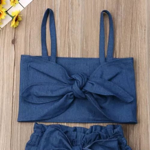 Denim Women's Shirt Set (Shirt Outfit)