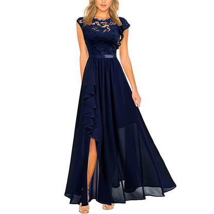 High Waist Lace Long Dress for Amazon Cross-Border