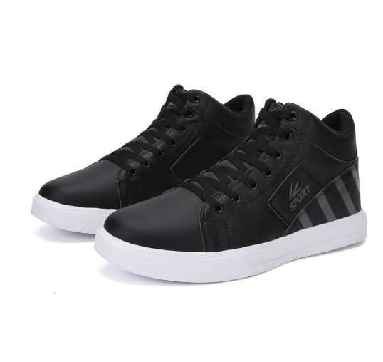 Korean Style High-Top Men's Dance Sneakers