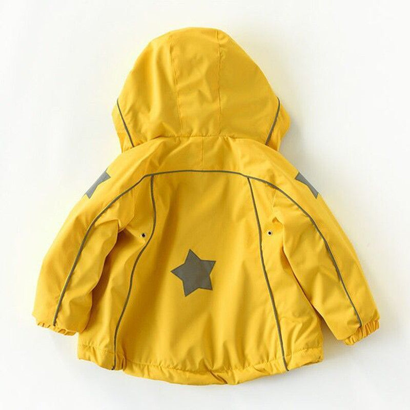 Kids' Spring Autumn Jacket, Windproof and Waterproof