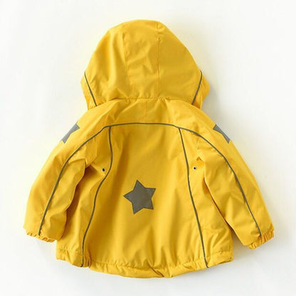 Kids' Spring Autumn Jacket, Windproof and Waterproof