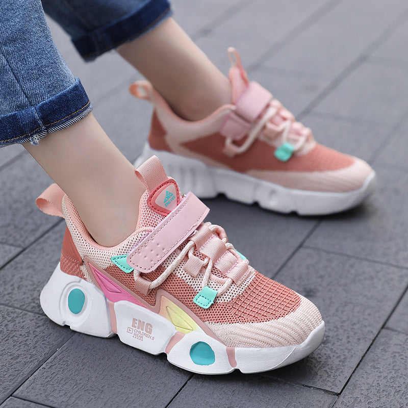 Boys' Breathable Soft Sole Casual Sports Shoes