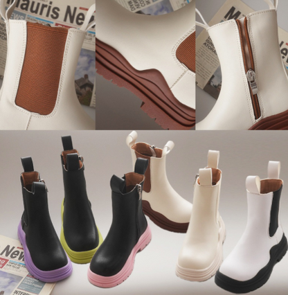 Girls' Short Boots for Autumn and Winter