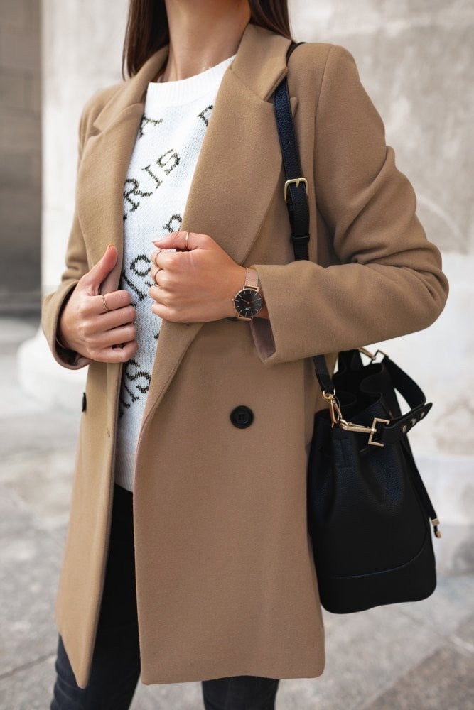Winter Fashion Slim Fit Women's Cardigan Jacket