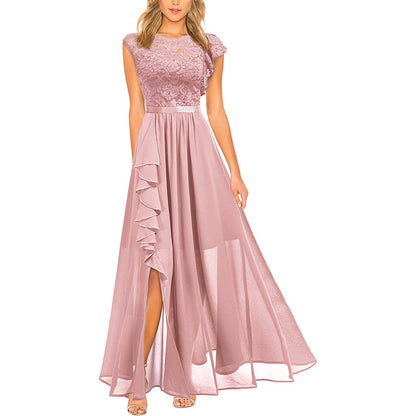 High Waist Lace Long Dress for Amazon Cross-Border