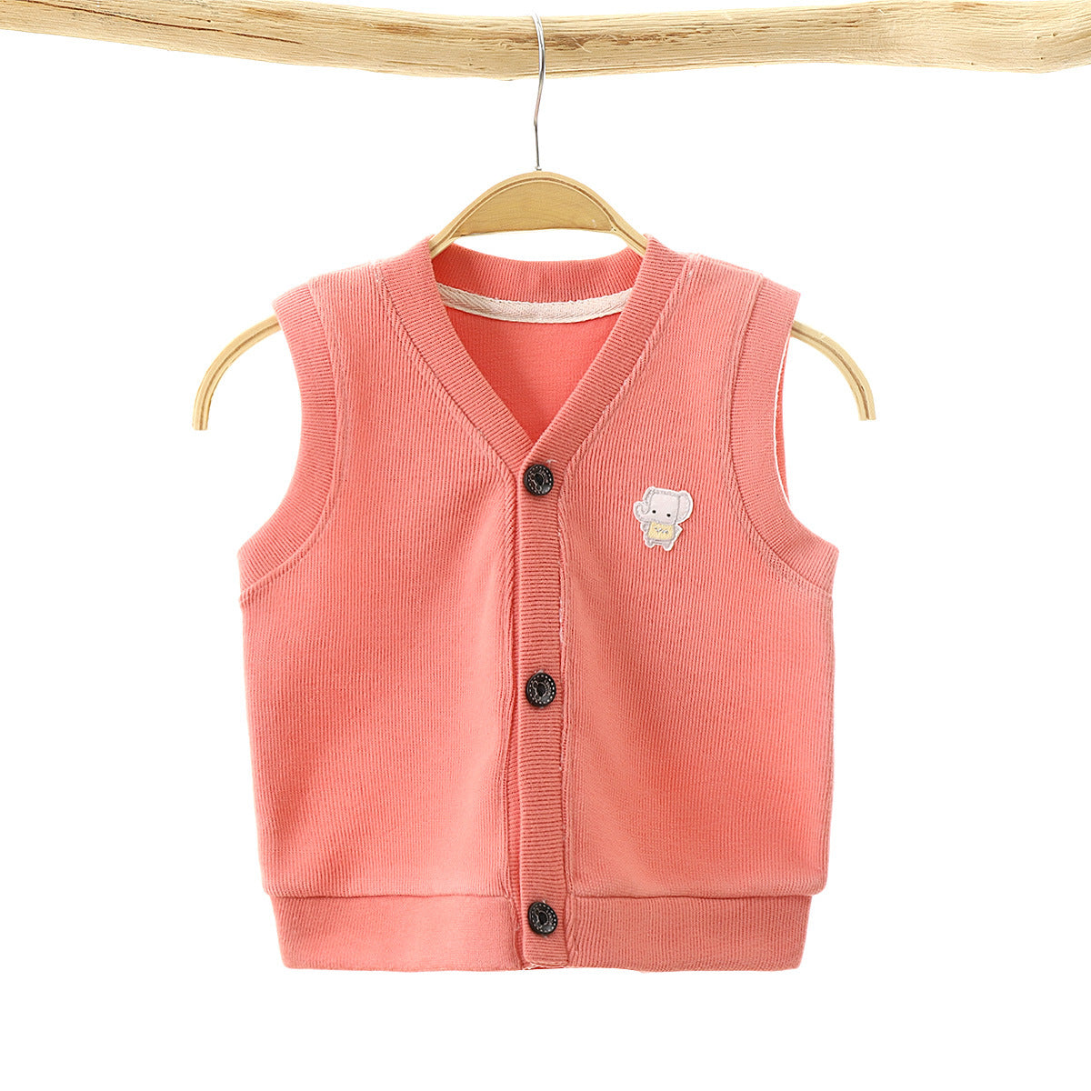 2024 Spring Autumn Kids Cotton Vest for Boys and Girls