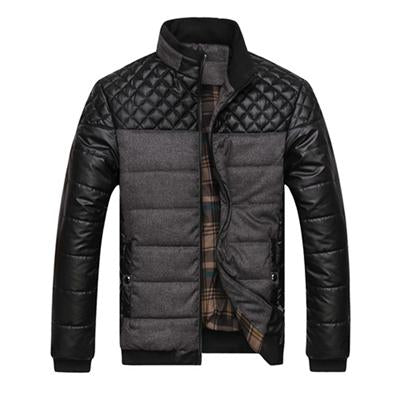Men's Cotton Jacket, Korean Style Slim Fit Coat