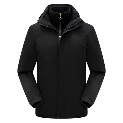 Outdoor 2-Piece Windbreaker Set with Detachable Lining