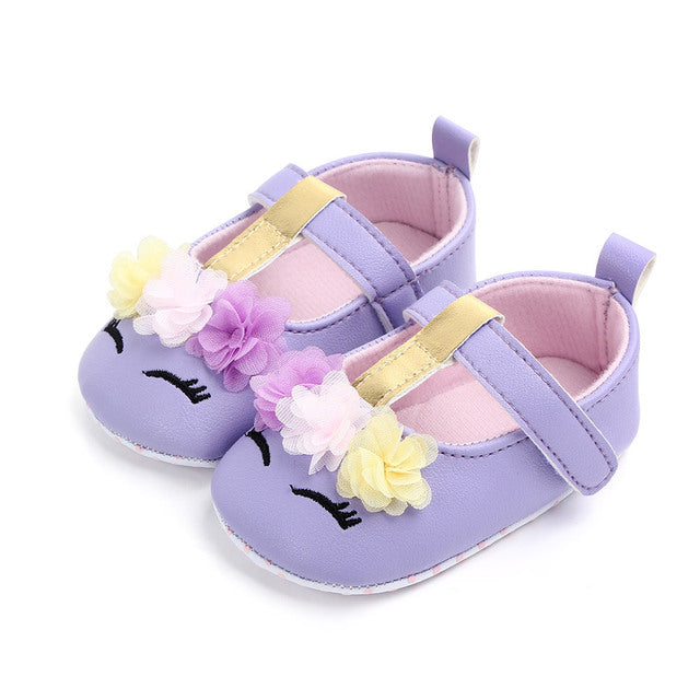 Cartoon Baby Princess Soft Sole Non-Slip Toddler Shoes