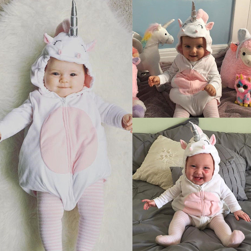 Cute Unicorn Baby Romper - Infant Clothing Outfit