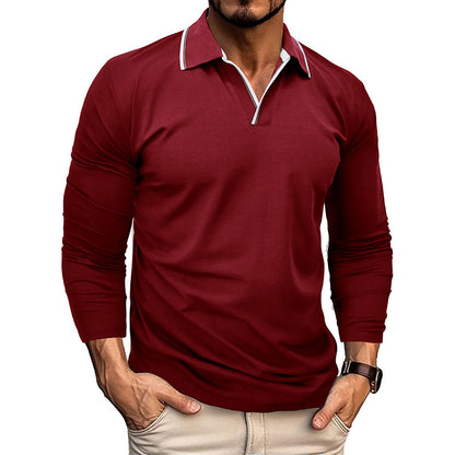 Men's Casual Polo Shirt - Comfortable & Versatile Top