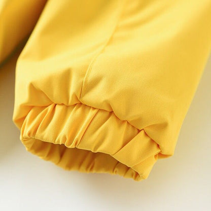 Kids' Spring Autumn Jacket, Windproof and Waterproof