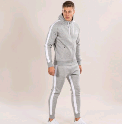 Men's Breathable Slim Fit Sports Training Trousers