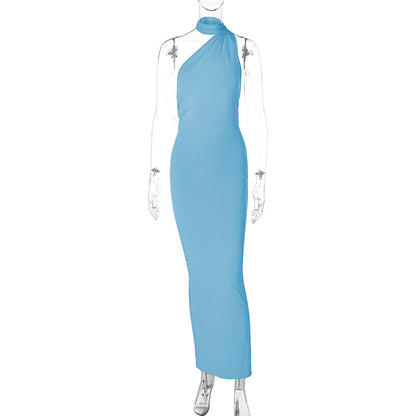 2024 Summer Women's Slim Backless Dress Wholesale