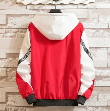 Hooded Jacket for Men - Stylish Spring/Fall Wear