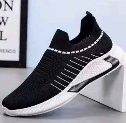 Breathable Casual Flying Woven Sports Shoes for All Seasons