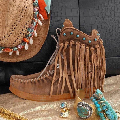 Tassel Fashion Short Boots