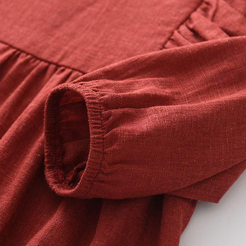 European Style Ruffled Sleeve Baby Romper