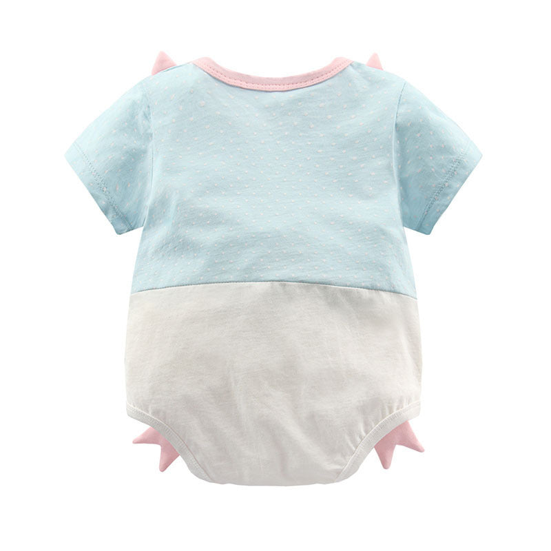 2019 Summer Baby Clothes Cute Panda Cow Romper Outfit