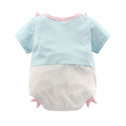 2019 Summer Baby Clothes Cute Panda Cow Romper Outfit
