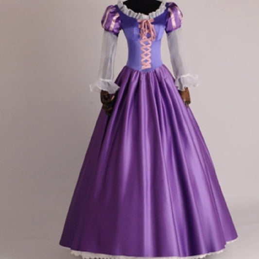 Long Hair Princess Costume Dress for Performances