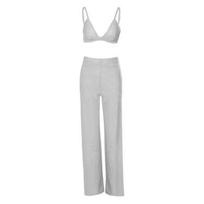 Fashionable European Sexy Nightclub Outfit Set