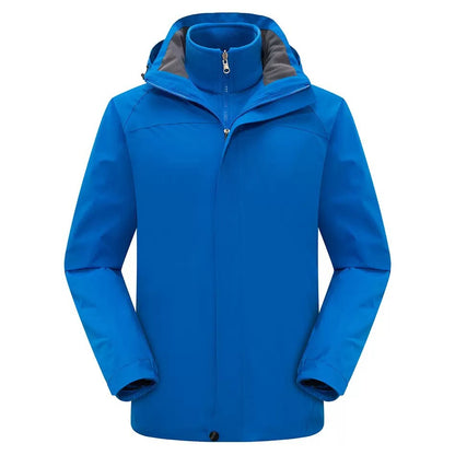 Outdoor 2-Piece Windbreaker Set with Detachable Lining