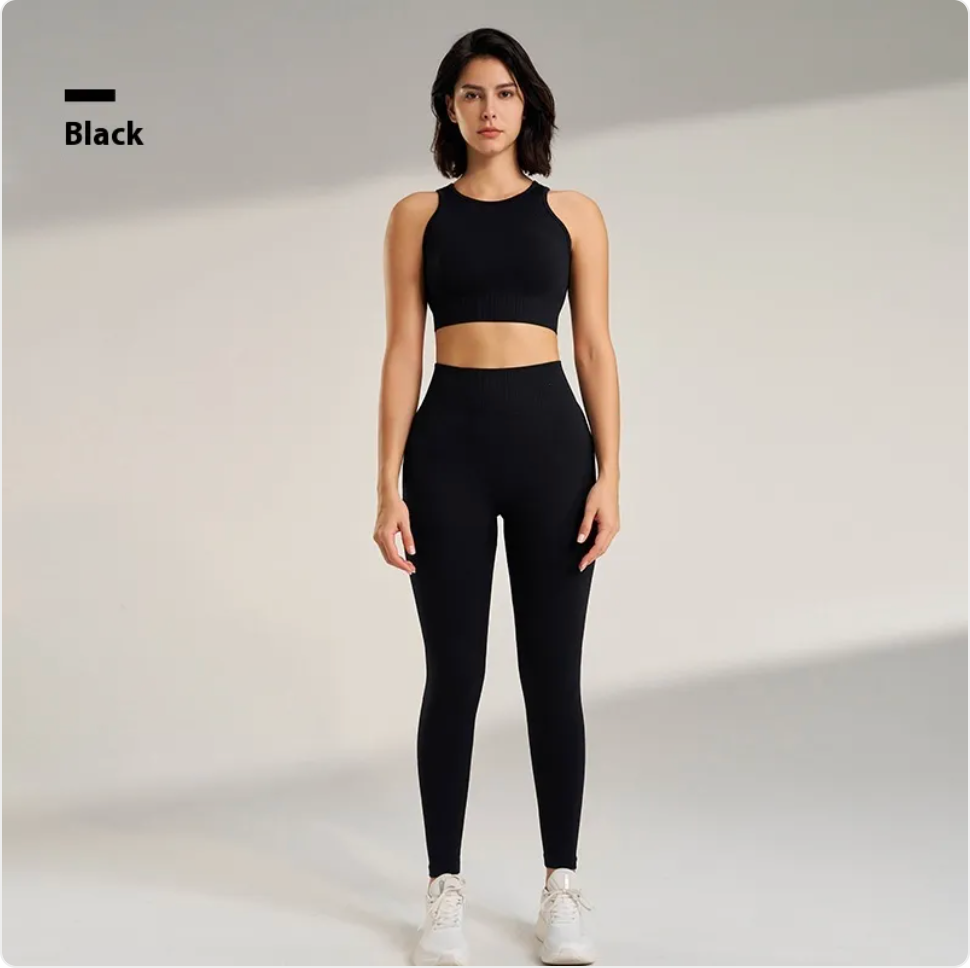 Women's Yoga Workout Outfit Set