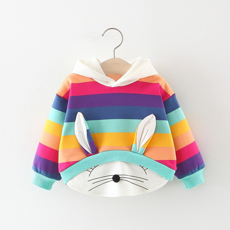 Girls' Colorful Sweater